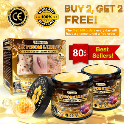 𝑯𝒊𝙢𝒊𝙡𝙠® 𝑩𝐞𝐞 𝑽𝙚𝙣𝙤𝙢 & 𝑻𝙖𝙡𝙡𝙤𝙬 𝑺𝐤𝐢𝐧 𝙍𝐞𝐬𝐭𝐨𝐫𝐚𝐭𝐢𝐨𝐧 𝘾𝐫𝐞𝐚𝐦 –🌸 𝖠𝗇𝗍𝗂-𝖺𝗀𝗂𝗇𝗀,𝖧𝗒𝖽𝗋𝖺𝗍𝗂𝗇𝗀, 𝖲𝗄𝗂𝗇 𝖱𝖾𝗉𝖺𝗂𝗋, 𝖤𝗏𝖾𝗇 𝖳𝗈𝗇𝖾, 𝖠𝖼𝗇𝖾 𝖺𝗇𝖽 𝖣𝖺𝗋𝗄 𝖲𝗉𝗈𝗍 𝖳𝗋𝖾𝖺𝗍𝗆𝖾𝗇𝗍, 𝖶𝖺𝗋𝗍 𝖺𝗇𝖽 𝖬𝗈𝗅𝖾 𝖱𝖾𝗆𝗈𝗏𝖺𝗅, 𝖯𝗌𝗈𝗋𝗂𝖺𝗌𝗂𝗌 𝖱𝖾𝗅𝗂𝖾𝖿